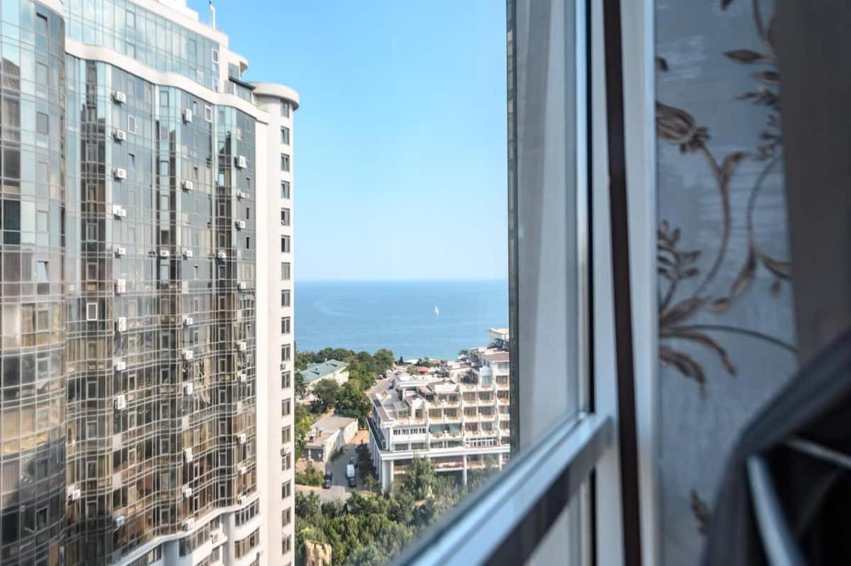 Бесті Апартаменти, 2 Спальні, Вид Моря 0523 Odessa Buitenkant foto